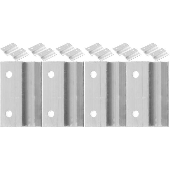 16 pcs French Cleat Picture Hanger Art Frames Hanging Clips Wall Mounting Brackets
