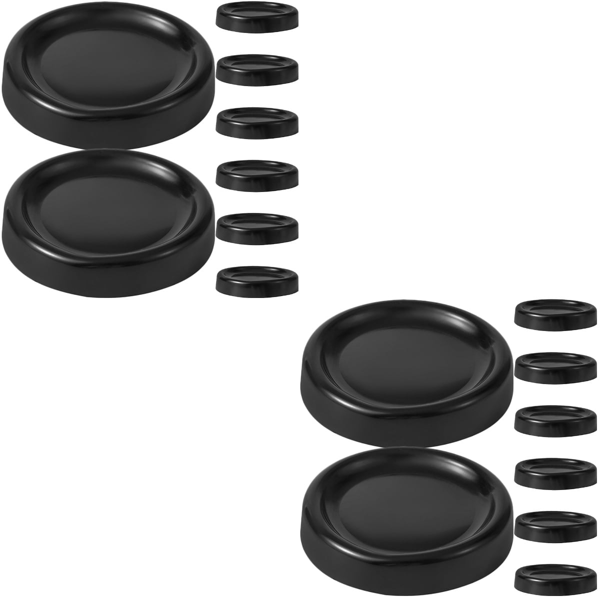 16 pcs Washer and Dryer Pads Fridge Antivibration Feet Pads Washer