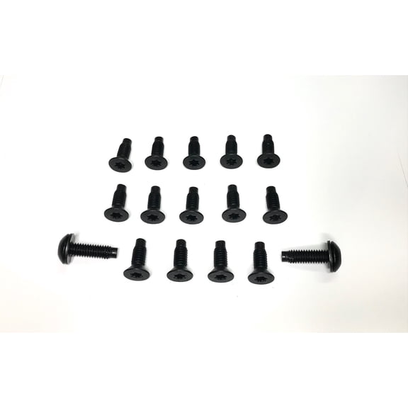 16 pcs Windshield Bolts and Hinge Stoppers / Compatible with Jeep Wrangler TJ 1997-2006