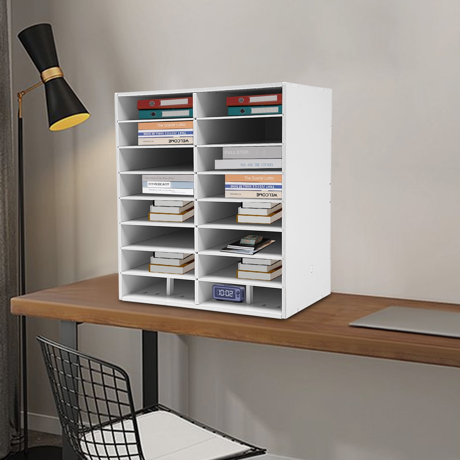 16-slot File Organizer, File Organizer, File Storage Holder