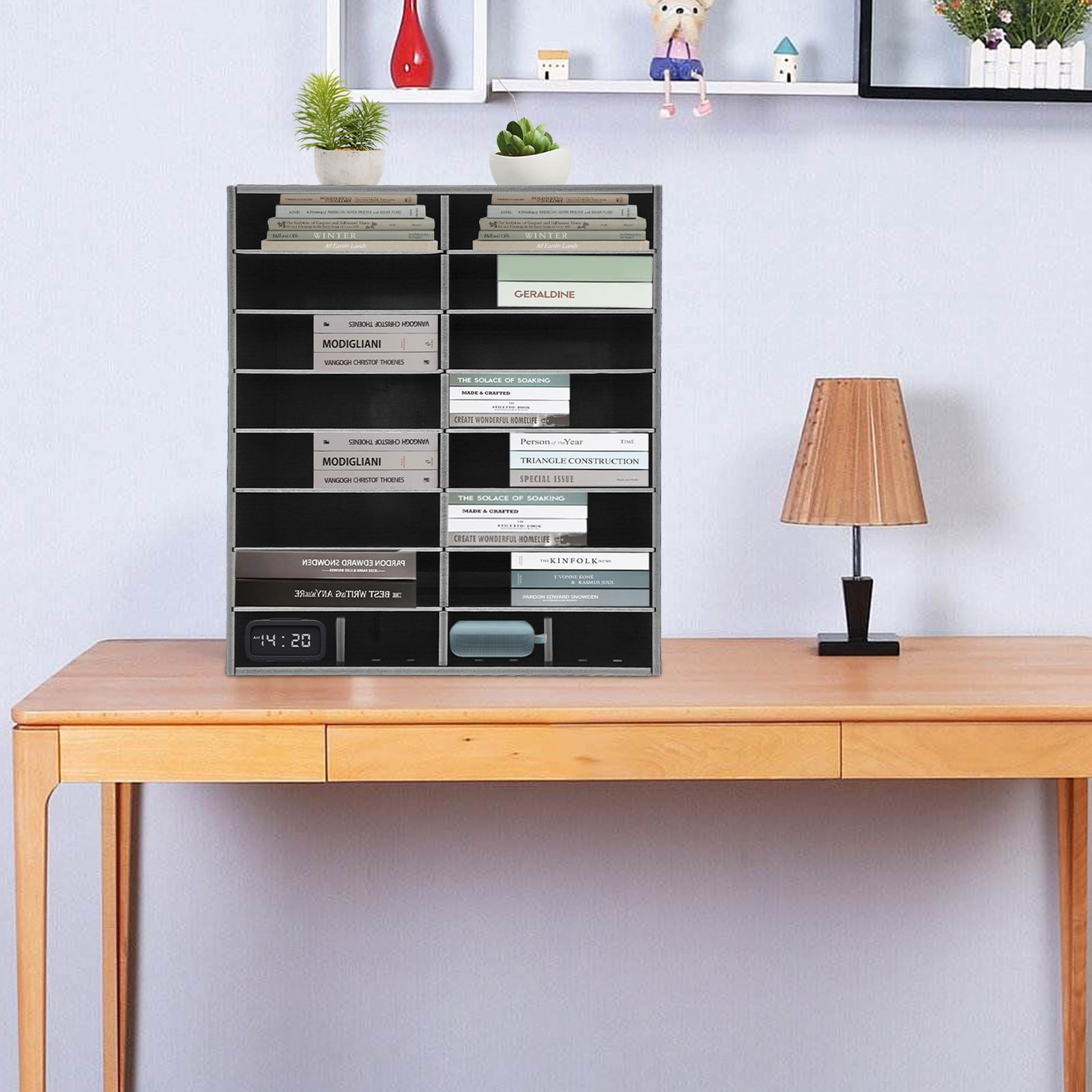 16-slot File Organizer, File Storage Holder