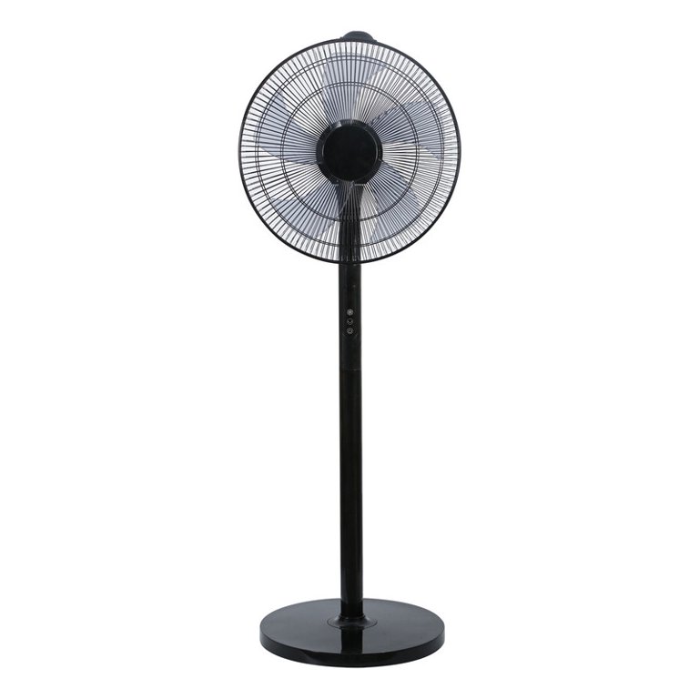 16 Stand Fan with Remote (Black)