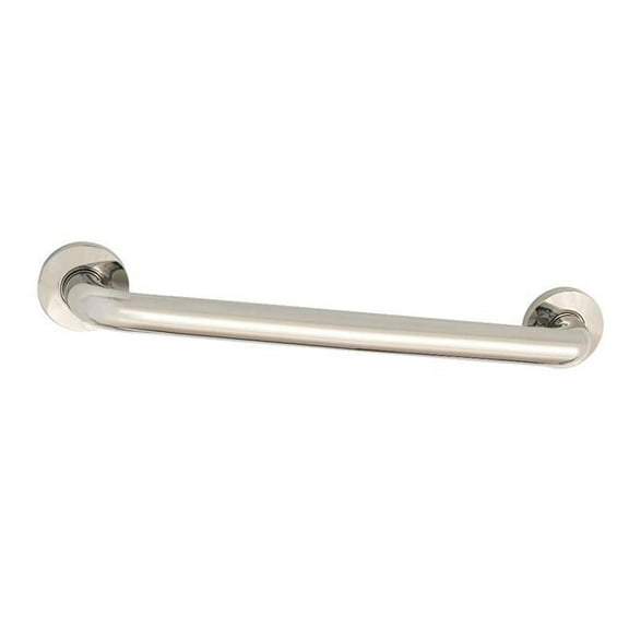 16 x 1.25 in. O.D Meridian Grab Bar, Polished Nickel