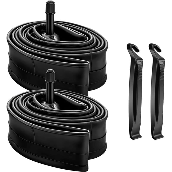 2 Pack 16 Inch Bike Cycle Inner Tube 16" x 1.75-2.125  Bicycle Butyl Tyre Tube AV32mm Schrader Valve