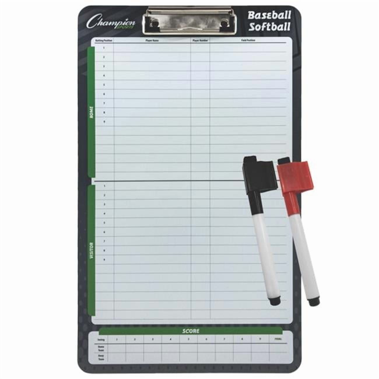 16 x 10 in. Baseball & Softball Coaches Board