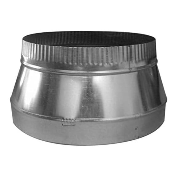 16" x 12" Duct Reducer, Single Wall Galvanized Metal Fitting HVAC