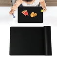 thumbnail image 1 of 16" x 12" Silicone Mats for Kitchen Counter, Non-slip Waterproof Large Countertop Protector Mat, Heat Resistant Mat, Silicone Craft Mat, Silicone Placemat, Black, 1 of 9
