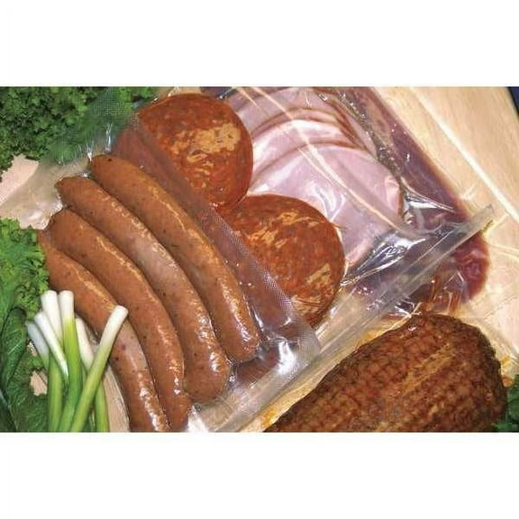 Vacuum Sealer Bags, 16" x 12", 3 mil, Clear, Heat Seal, 500 PK