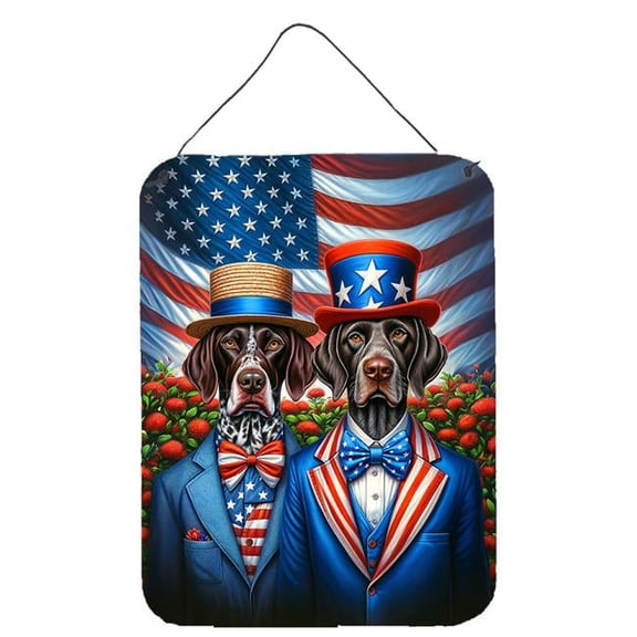 16 x 12 in. All American German Shorthaired Pointer Wall or Door Hanging Prints