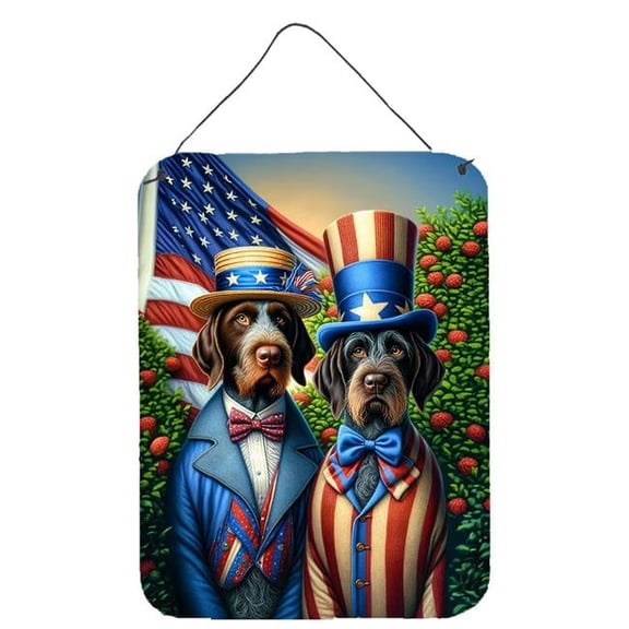 16 x 12 in. All American German Wirehaired Pointer Wall or Door Hanging Prints