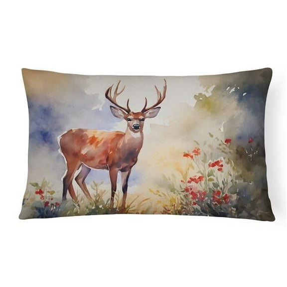 16 x 12 in. Deer Throw Pillow