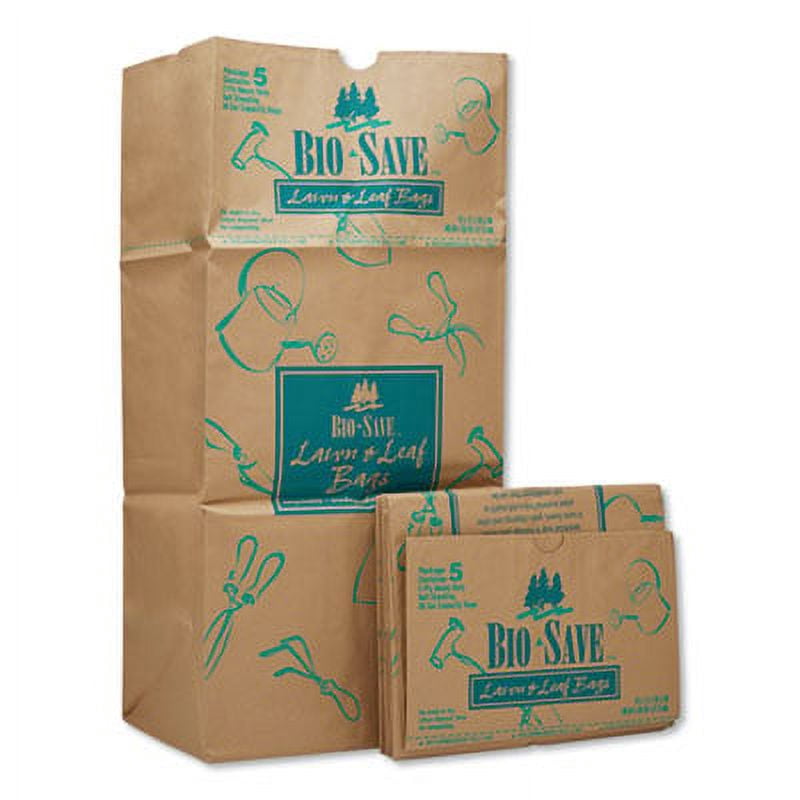 16 x 12 x 35 in. 50 lbs Kraft Paper Lawn & Leaf , Wet-Strength - 50 Piece