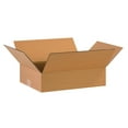 thumbnail image 1 of 16 x 12 x 4 Corrugated Cardboard Boxes, Flat 16"L x 12"W x 4"H, Pack of 25 | Shipping, Packaging, Moving, Storage Box for Home or Business, Strong Wholesale Bulk Boxes, 1 of 5