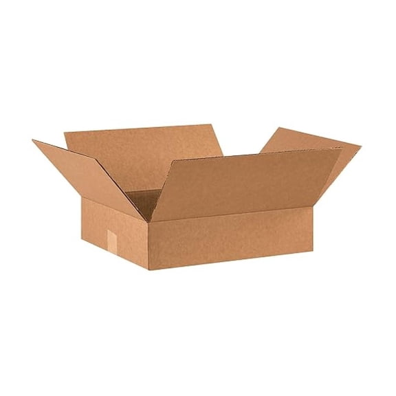 16 x 14 x 4 Corrugated Cardboard Boxes, Flat 16"L x 14"W x 4"H, Pack of 25 | Shipping, Packaging, Moving, Storage Box for Home or Business, Strong Wholesale Bulk Boxes