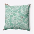 thumbnail image 1 of 16" x 16" Simply Daisy Big Flowers Polyester Accent Pillow, Spring Green Qty 1, 1 of 3
