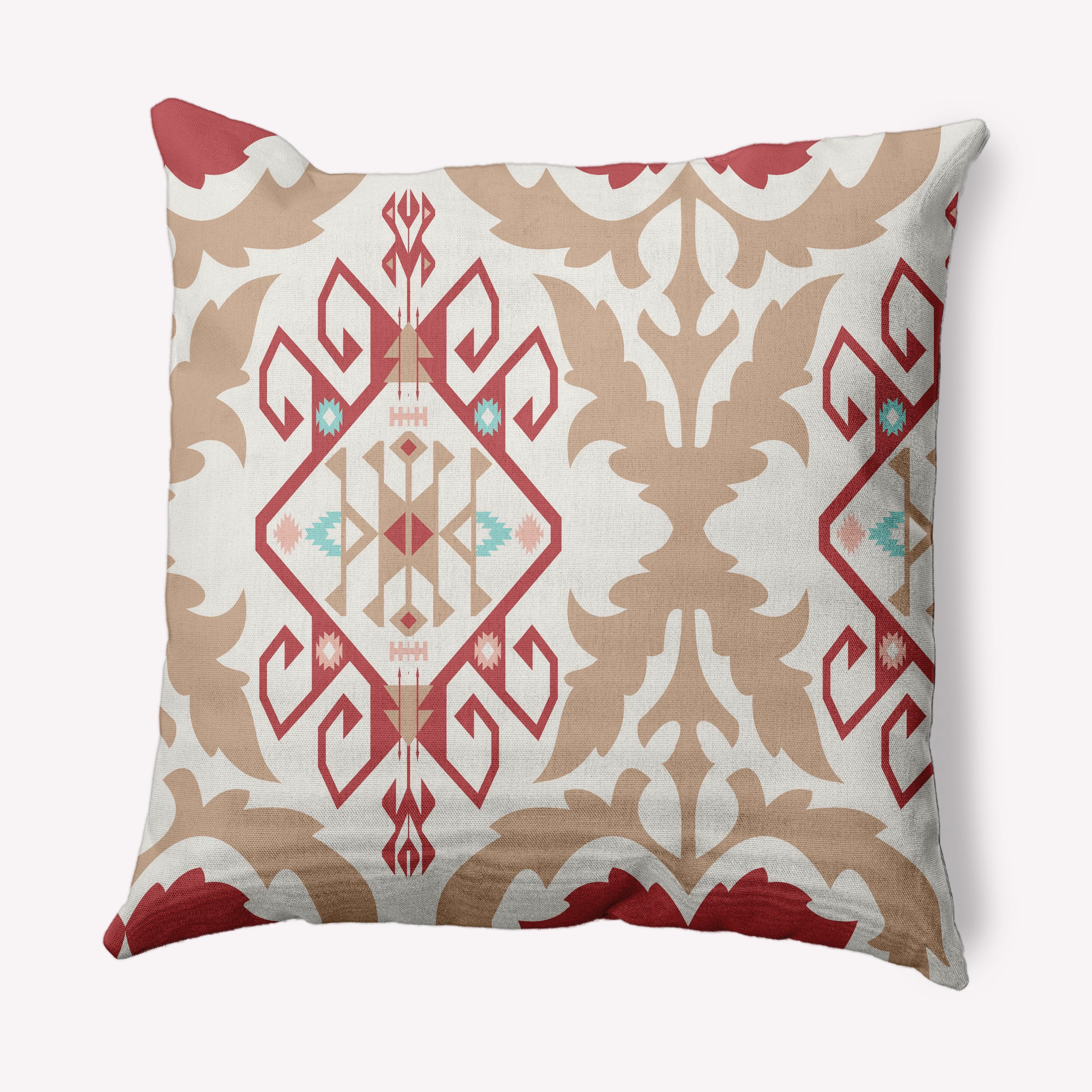 16" x 16" Simply Daisy Bombay Medallion Decorative Throw Pillow
