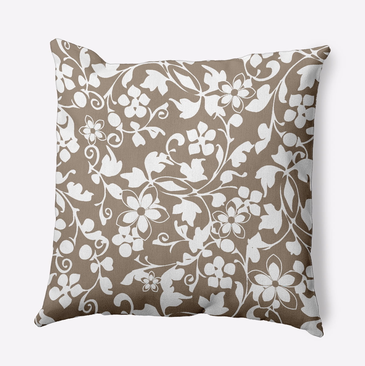 16" x 16" Simply Daisy Evelyn Polyester Accent Pillow, Doe Qty 1