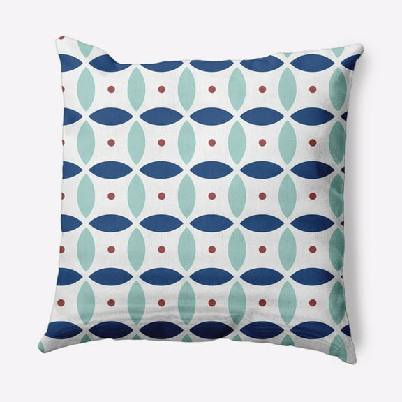 16" x 16" Simply Daisy Geometric Decorative Throw Pillow