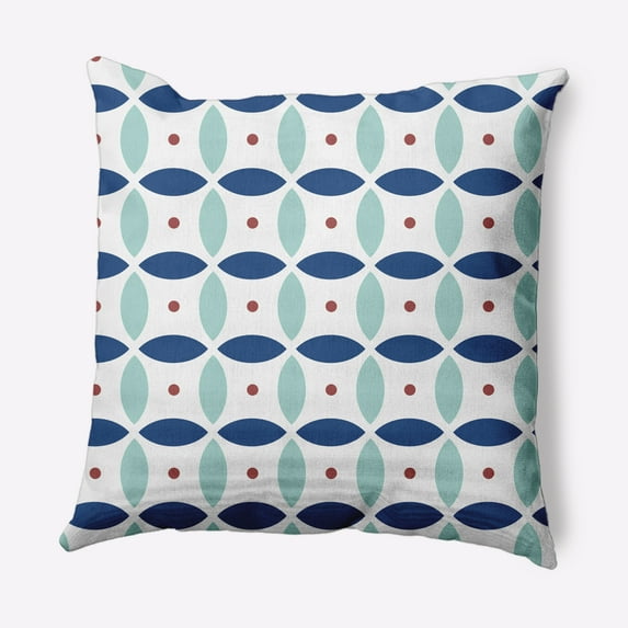 16" x 16" Simply Daisy Geometric Decorative Throw Pillow