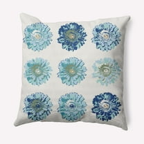 16" x 16" Simply Daisy Gypsy Floral Decorative Throw Pillow