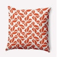 thumbnail image 1 of 16" x 16" Simply Daisy Kaleidoscope Graffiti Polyester Accent Pillow, Harvest Orange Qty 1, 1 of 6