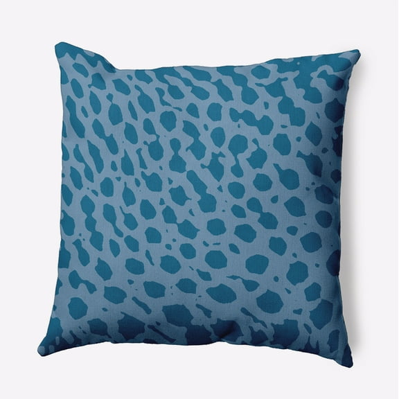 16" x 16" Simply Daisy Lots of Spots Polyester Indoor/Outdoor Pillow, Teal Qty 1