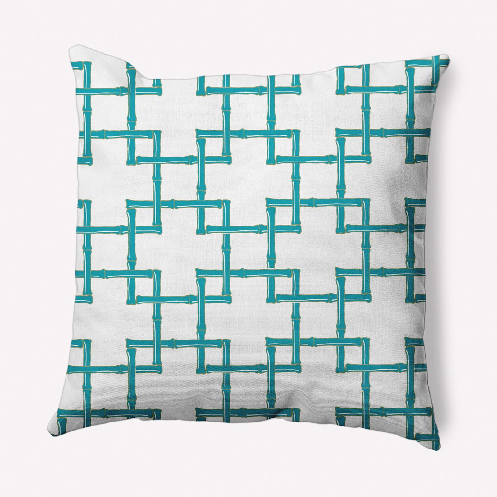 16" x 16" Simply Daisy Mid Century Indoor/Outdoor Throw Pillow, Orchid