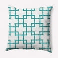 thumbnail image 1 of 16" x 16" Simply Daisy Mid Century Indoor/Outdoor Throw Pillow, Orchid, 1 of 4