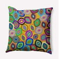 thumbnail image 1 of 16" x 16" Simply Daisy Modern Leaf Pile Polyester Indoor/Outdoor Pillow, Multi Qty 1, 1 of 6