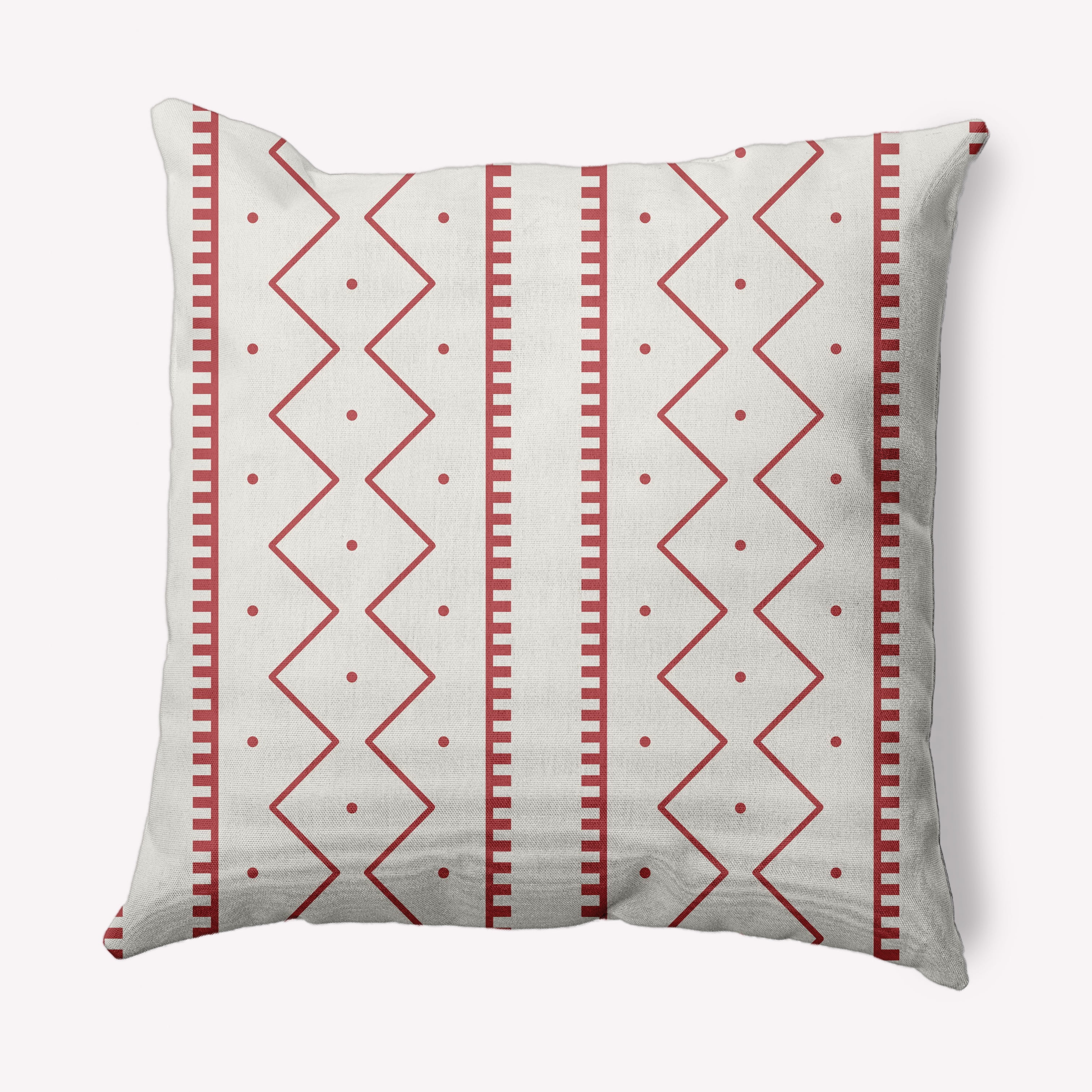 16" x 16" Simply Daisy Mudcloth Decorative Throw Pillow