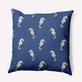 thumbnail image 1 of 16" x 16" Simply Daisy Sea Horses Indoor/Outdoor Pillow, Nautical Navy Qty 1, 1 of 6