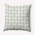 thumbnail image 1 of 16" x 16" Simply Daisy Swirly Polyester Accent Pillow, Fresh Green Qty 1, 1 of 3