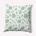 thumbnail image 1 of 16" x 16" Simply Daisy Traditional Floral Polyester Accent Pillow, Green Qty 1, 1 of 5