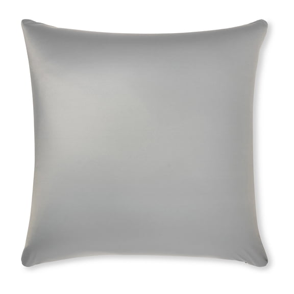 16" x 16" Throw Pillow – Light Grey: 1 PCS Luxurious Premium Microbead Pillow With 85/15 Nylon/Spandex Fabric. Forever Fluffy, Outstanding Beauty & Support. Silky, Soft & Beyond Comfortable