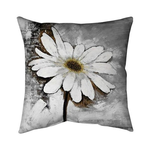 16 x 16 in. Abstract Daisy-Double Sided Print Indoor Pillow Cover