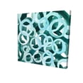 thumbnail image 1 of 16 x 16 in. Abstract Rings-Print on Canvas, 1 of 1
