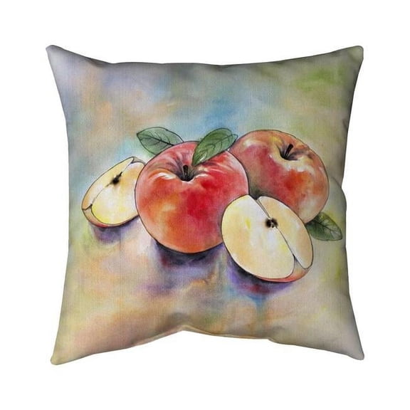 16 x 16 in. Apple Harvest-Double Sided Print Indoor Pillow Cover