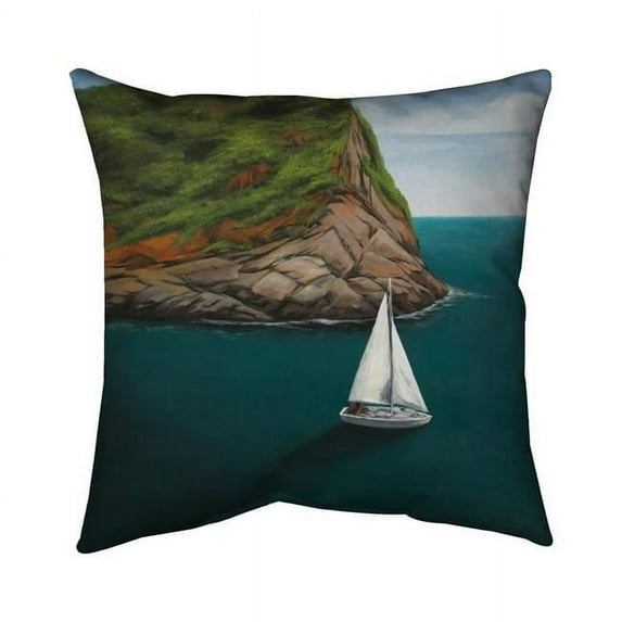 16 x 16 in. At Seda In Porto Venere-Double Sided Print Indoor Pillow Cover