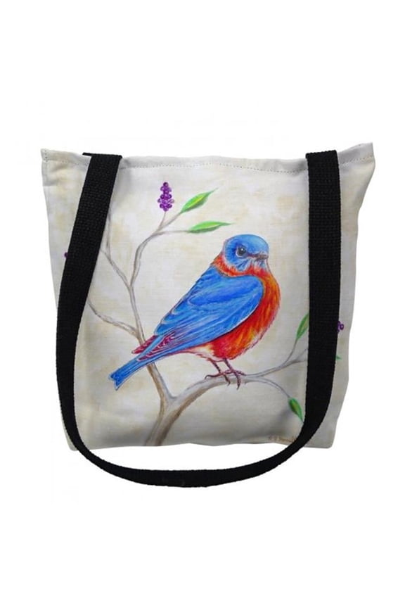 16 x 16 in. Dicks Blue Bird Tote Bag - Medium