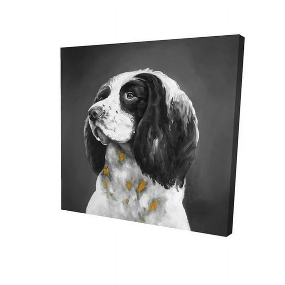 16 x 16 in. English Springer Spaniel Dog-Print on Canvas