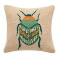 thumbnail image 1 of 16 x 16 in. Ethereal Garden II Hook Pillow, Poly Fibre - Square, 1 of 1