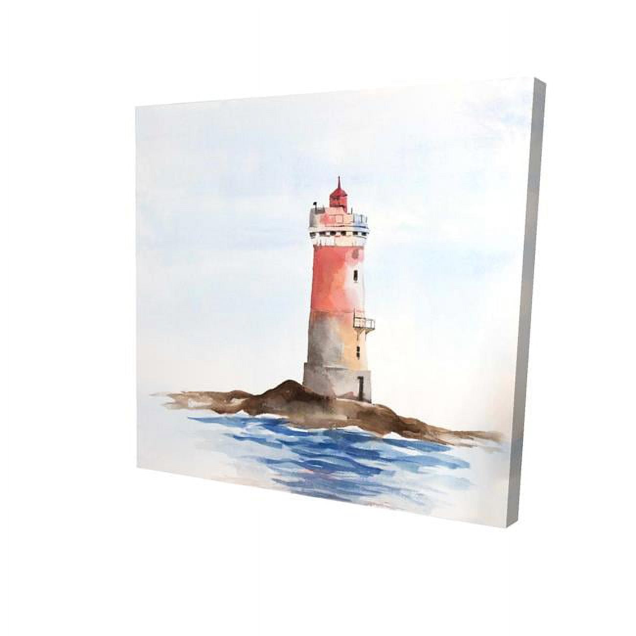 16 x 16 in. French Phare Les Pierres Noires-Print on Canvas - Walmart.com
