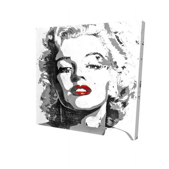 16 x 16 in. Marilyn Monroe-Print on Canvas