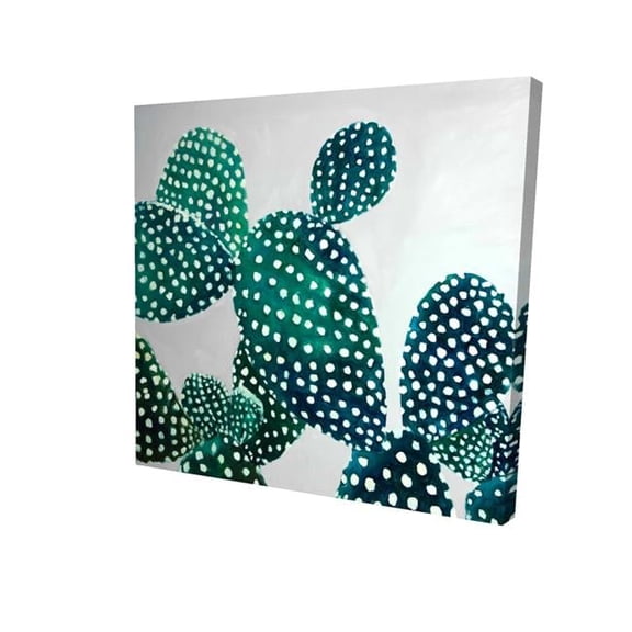 16 x 16 in. Opuntia Cactus-Print on Canvas