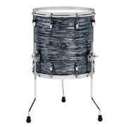 16 x 16 in. Renown Floor Tom Drum, Silver Oyster Pearl