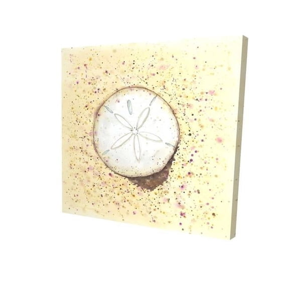 16 x 16 in. Sand-Dollar-Print on Canvas