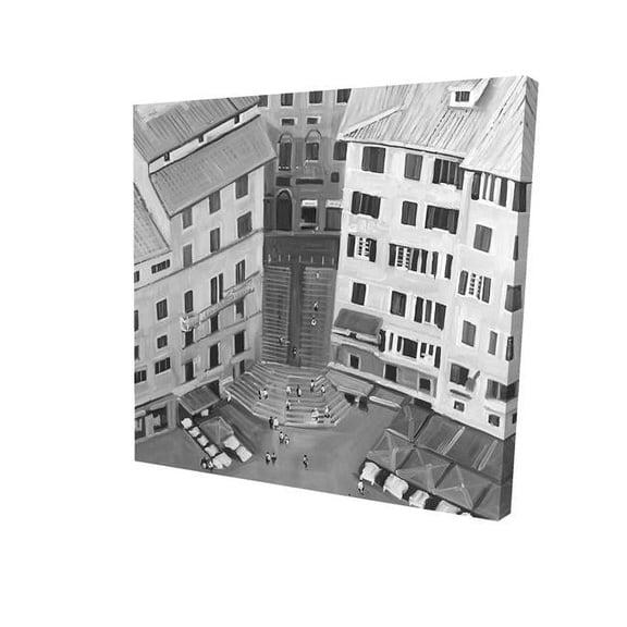 16 x 16 in. Siena City In Italie-Print on Canvas