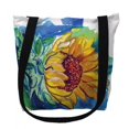 thumbnail image 1 of 16 x 16 in. Windy SunFlower Tote Bag - Medium, 1 of 1