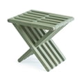 thumbnail image 1 of 16 x 16 x 16.5 in. Wooden Stool, Woodland Green, 1 of 1