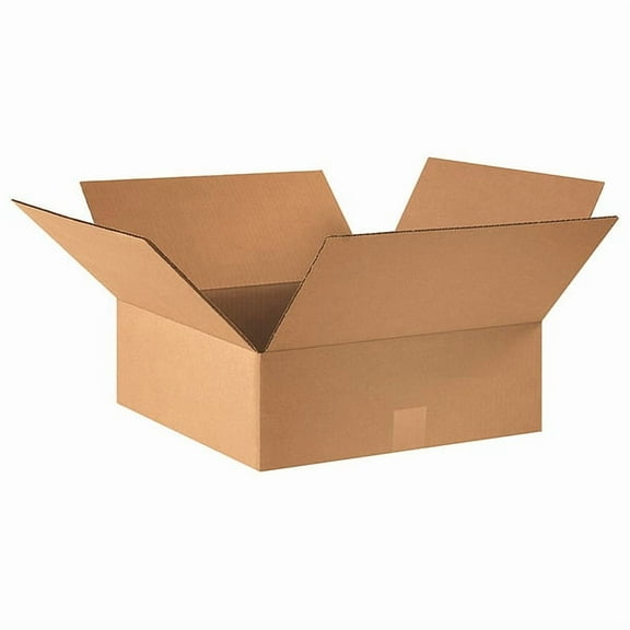 Office Depot® Brand 16 x 16 x 5" Flat Corrugated Boxes, Pack Of 25